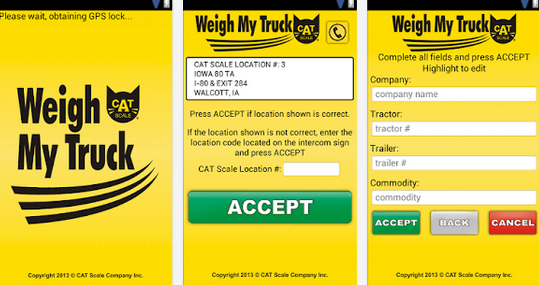 Cat Scale App: How does it work? - Simons Trucking